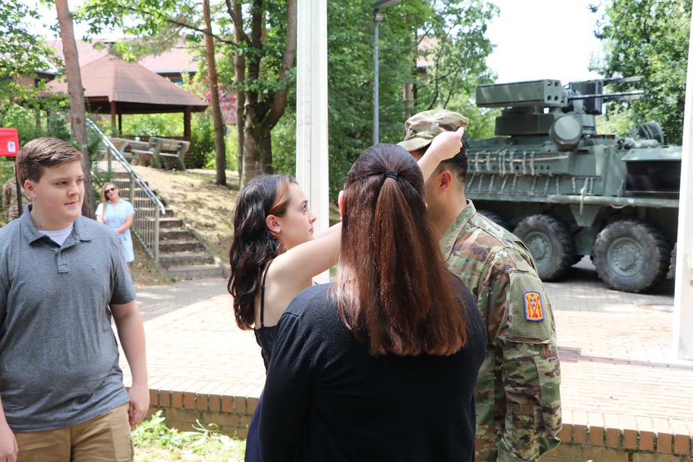 Charlie Battery, 5th Battalion, 4th Air Defense Artillery Regiment Lateral Promotion.
