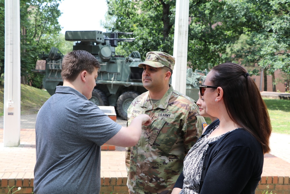 Charlie Battery, 5th Battalion, 4th Air Defense Artillery Regiment Lateral Promotion.