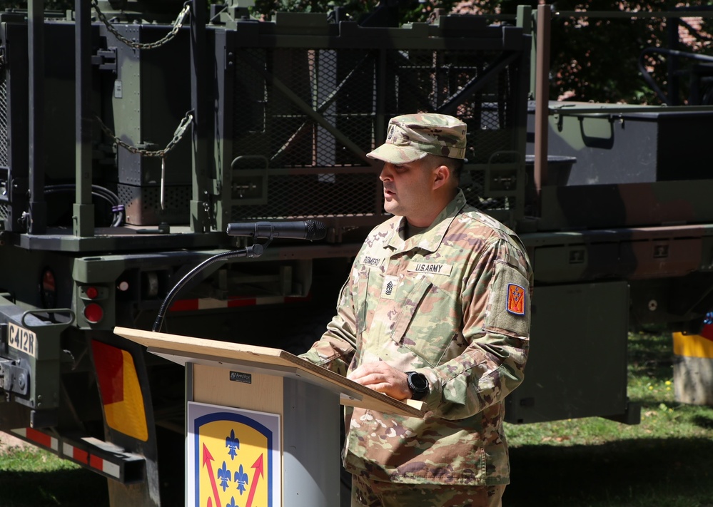 Charlie Battery, 5th Battalion, 4th Air Defense Artillery Regiment Change of Responsibility.