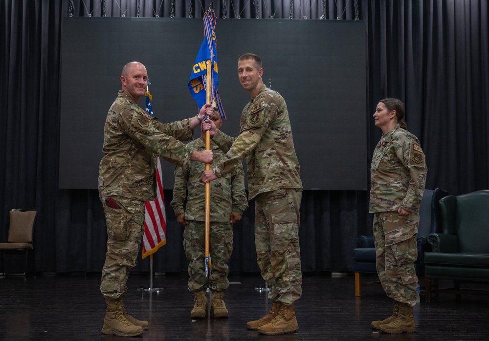 607th CWS hosts change of command 2024