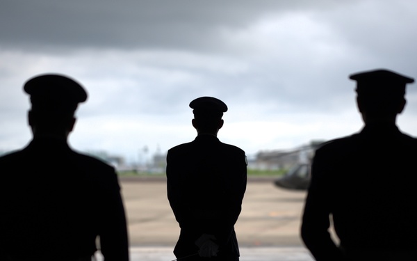 Orient Shield 24 JGSDF Chief of Staff arrival
