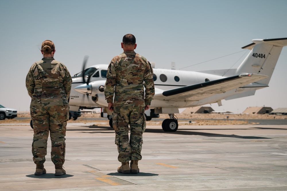 CMSAF visits deployed Airmen at the 386th Air Expeditionary Wing