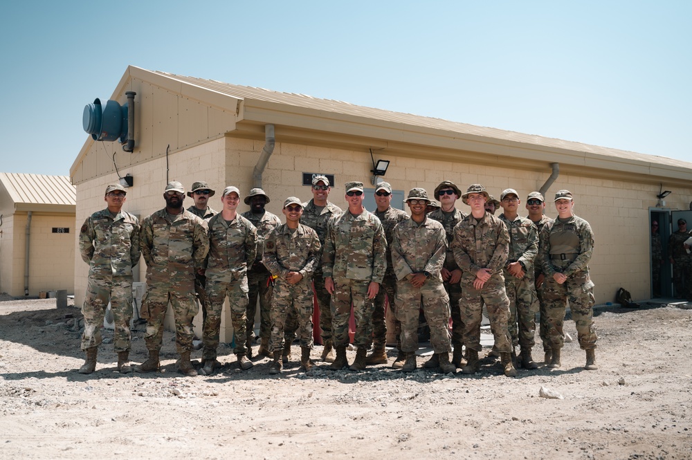 CMSAF visits deployed Airmen at the 386th Air Expeditionary Wing