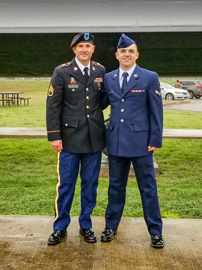 Father and son Florida Guard Soldiers train during XCTC in Camp Shelby