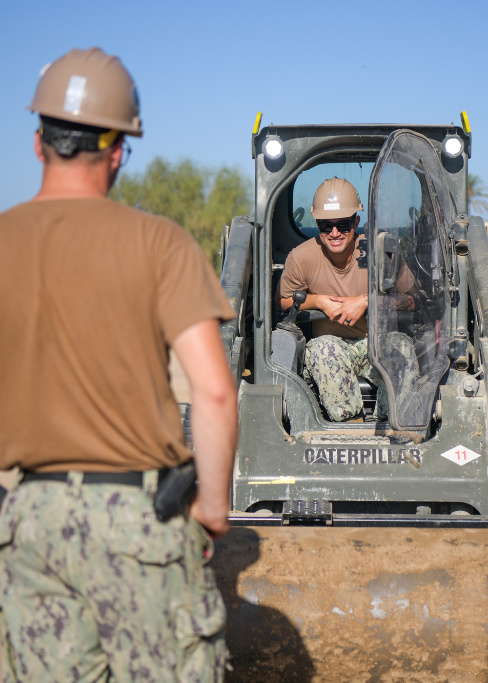 NMCB 11 at work in Rota