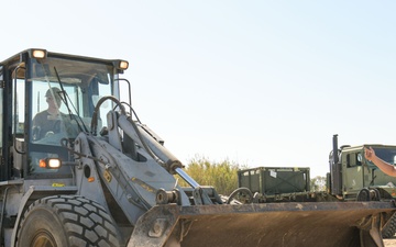 NMCB 11 at work in Rota