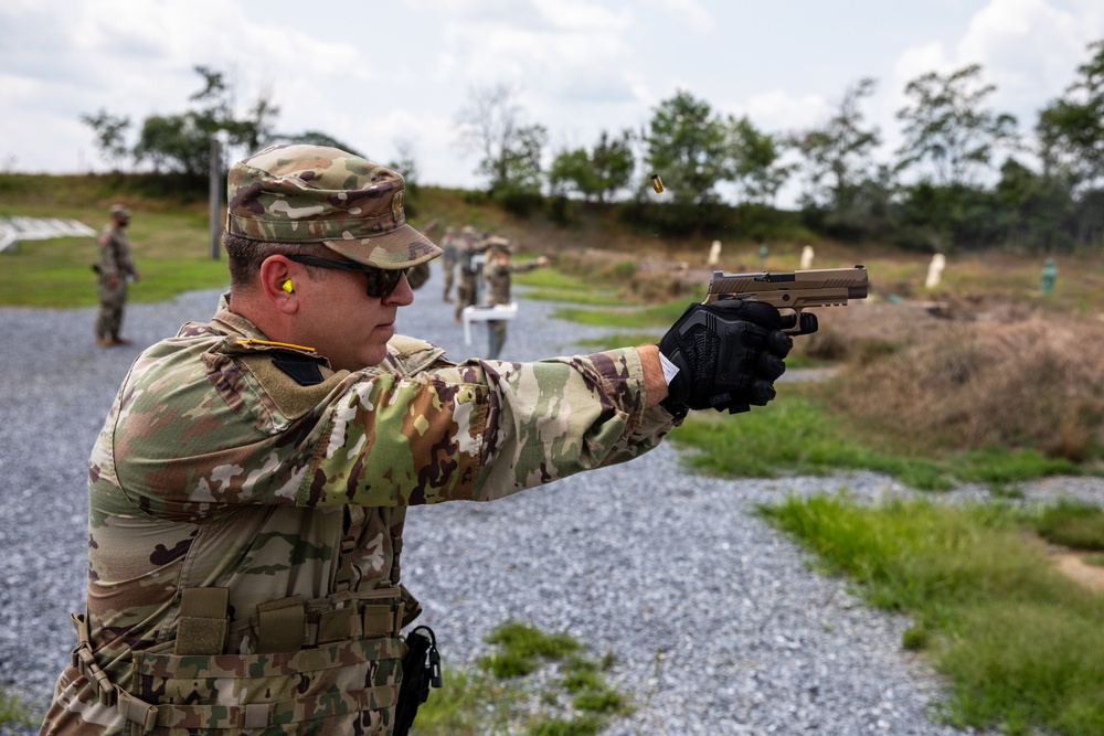 213th HHC M17 Range Qualification