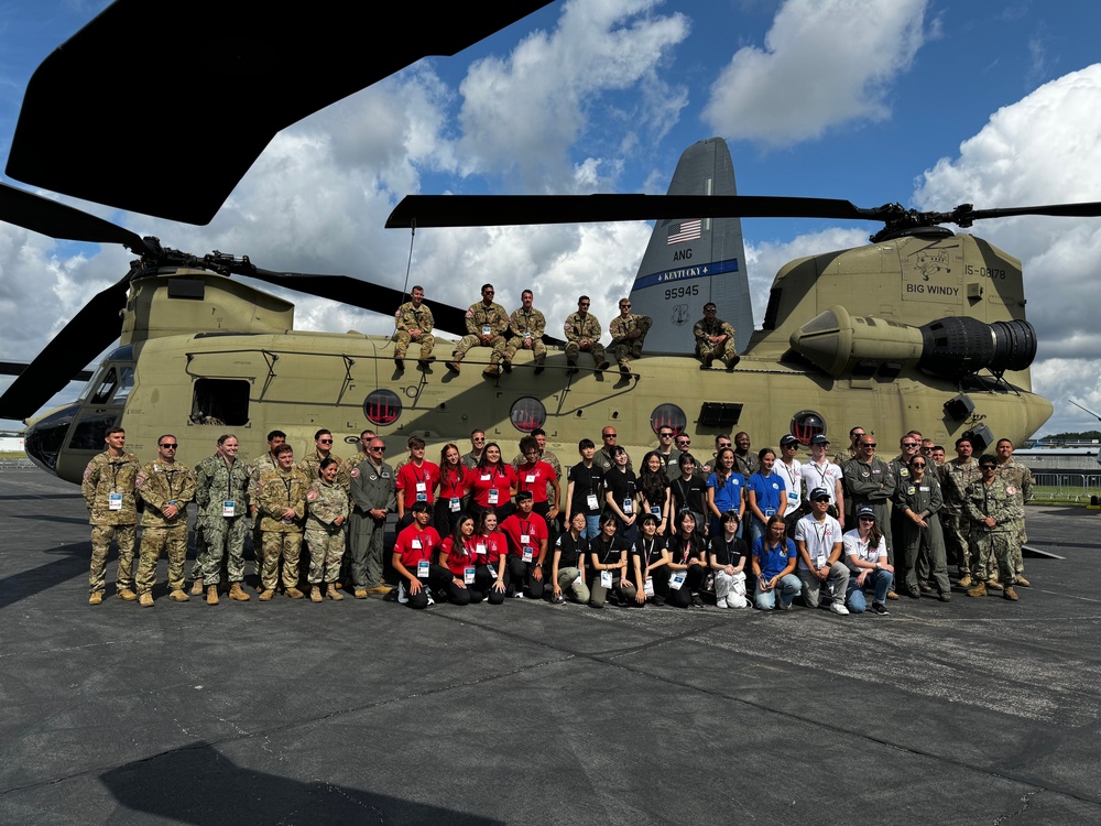 Soldiers of the 12th CAB Finish Support for the Farnborough International Airshow