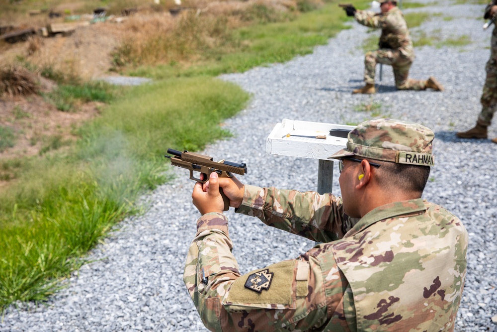 213th HHC M17 Range Qualification