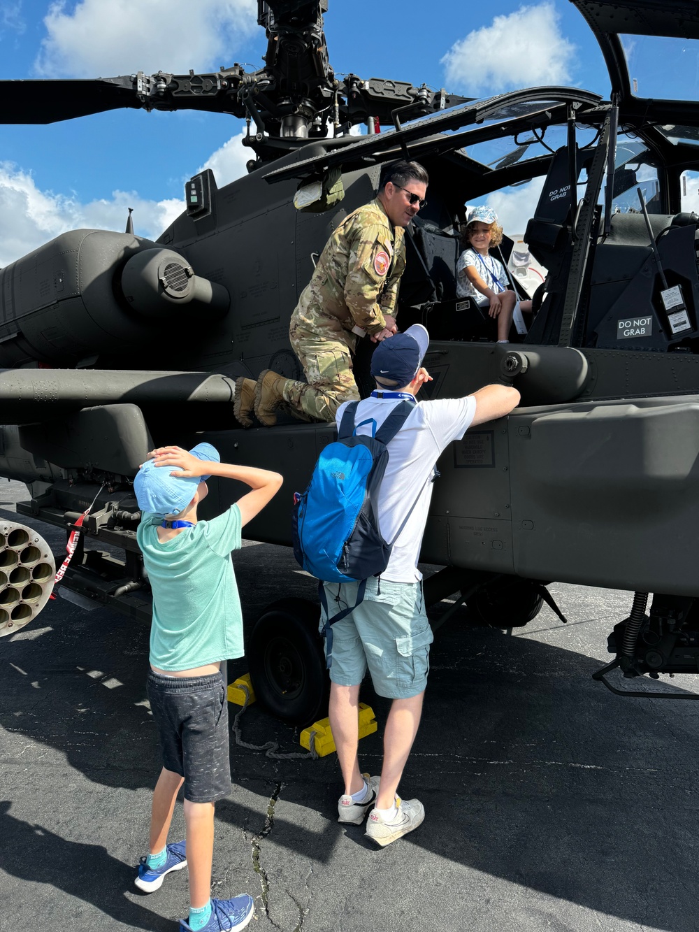 Soldiers of the 12th CAB Finish Support for the Farnborough International Airshow