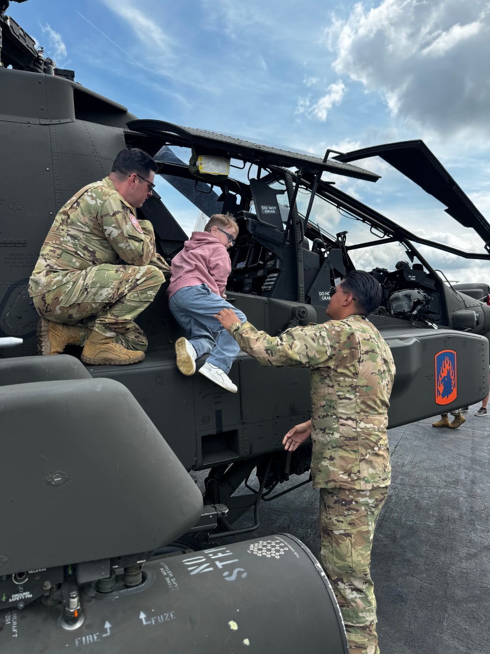 Soldiers of the 12th CAB Finish Support for the Farnborough International Airshow