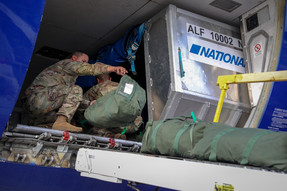 The 130th Engineer Battalion arrives home