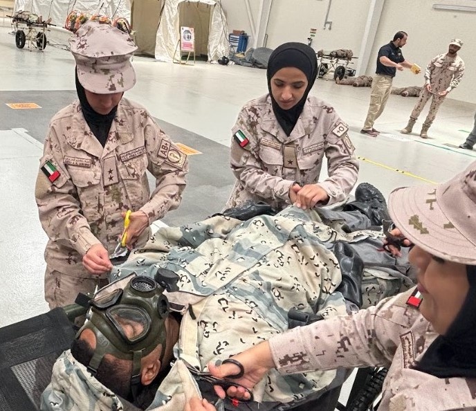 USAMRDC Mobile Training Team Supports Joint Multinational Effort in United Arab Emirates