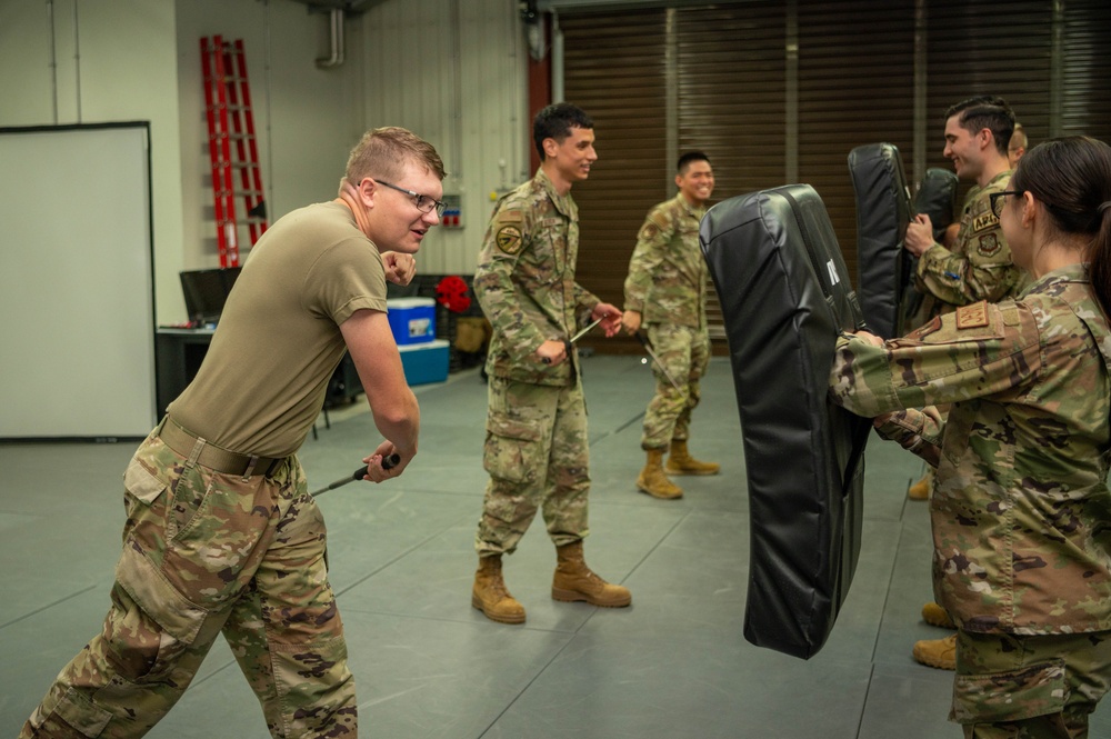 Becoming an SFS augmentee, exchanging cameras for tactical batons