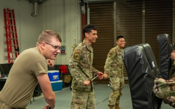 Becoming an SFS augmentee, exchanging cameras for tactical batons