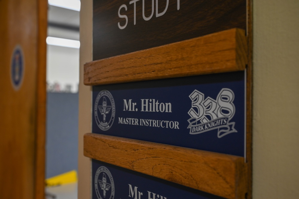 More than just a job: 338th TRS instructor Edward Hilton