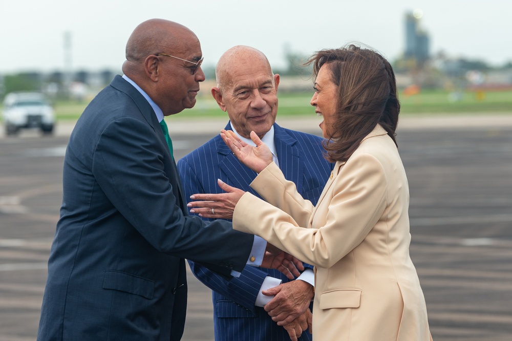 Vice President Kamala Harris Visits Houston