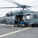 Sailors Conduct Cargo Transfer Aboard USS Harpers Ferry