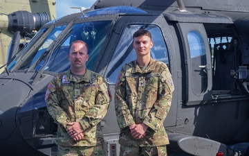 Soldiers of the 12th CAB Finish Support for the Farnborough International Airshow