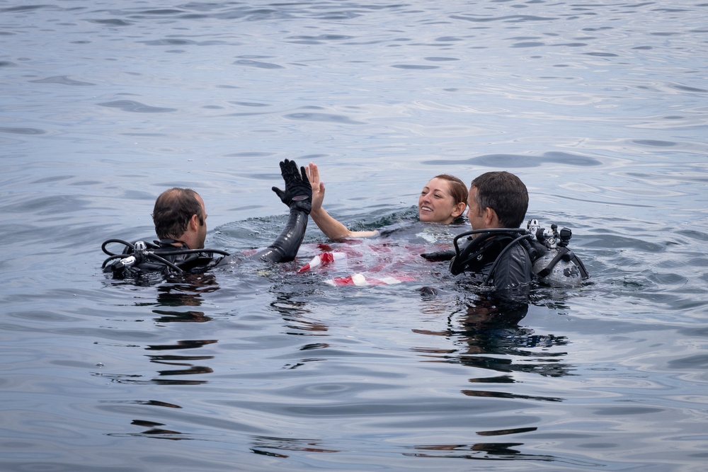 Explosive Ordnance Disposal Group 2 Dive Day