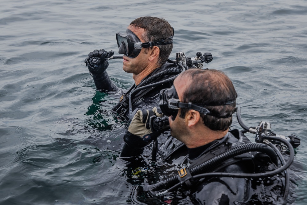 Explosive Ordnance Disposal Group 2 Dive Day