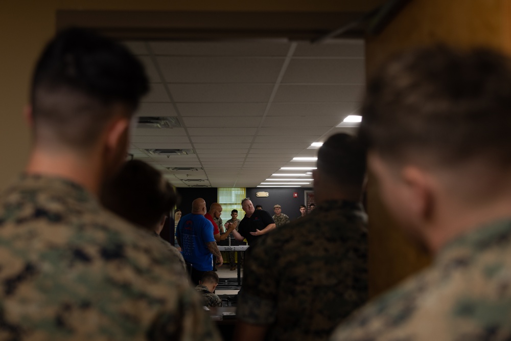 2d Battalion, 6th Marine Regiment Conducts Arm Wrestling Event