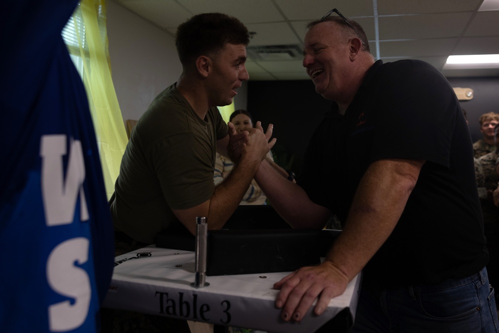 2d Battalion, 6th Marine Regiment Conducts Arm Wrestling Event