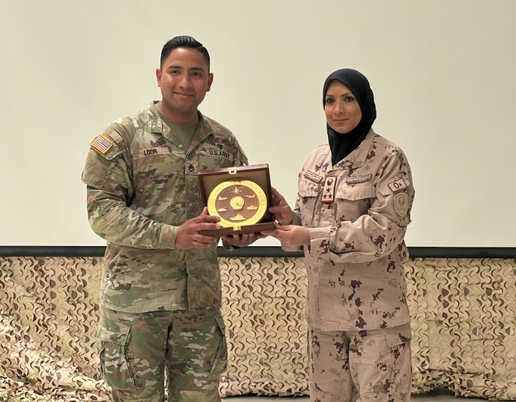 USAMRDC Mobile Training Team Supports Joint Multinational Effort in United Arab Emirates