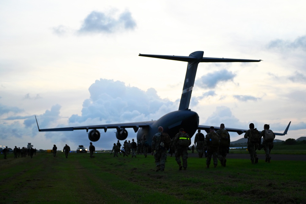 Caribbean Fox Arrival to St. Croix