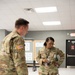 Sergeant Samuel Morrison briefs Deputy Commanding General Cindy M. Saladin-Muhammad at Fort Knox, Kentucky July 25, 2024