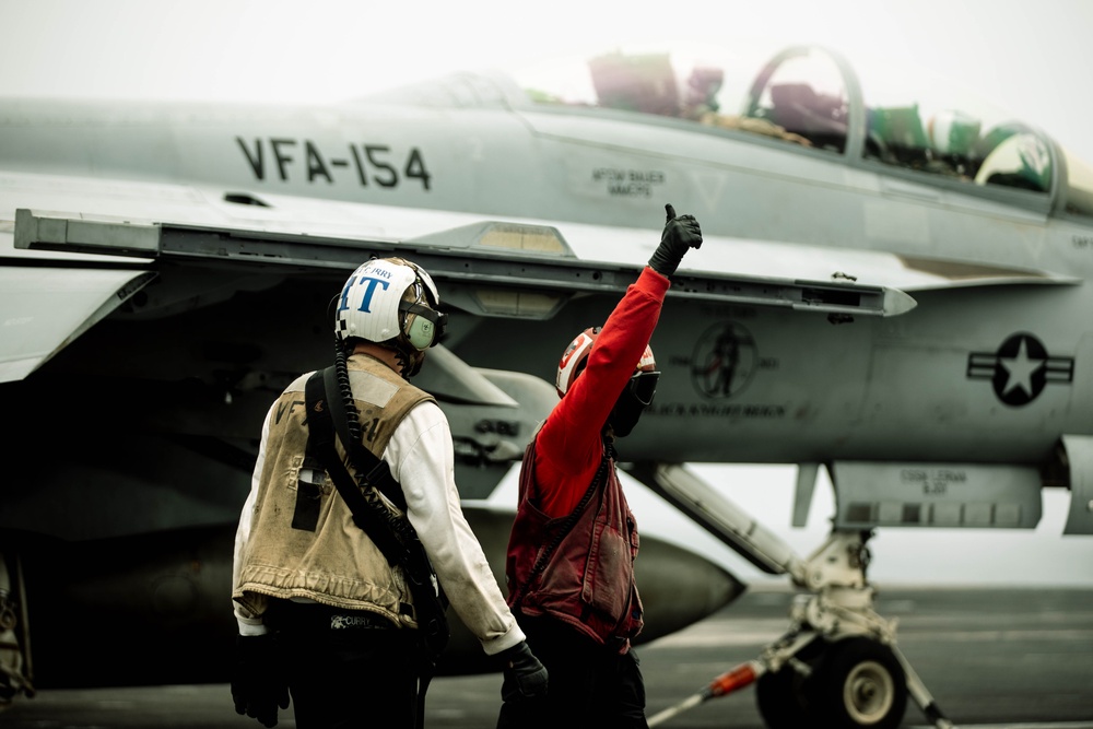 USS Theodore Roosevelt Conducts Flight Operations