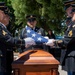 Memorial Service for USAAF Staff Sgt. George E. Davies