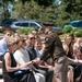 Memorial Service for USAAF Staff Sgt. George E. Davies