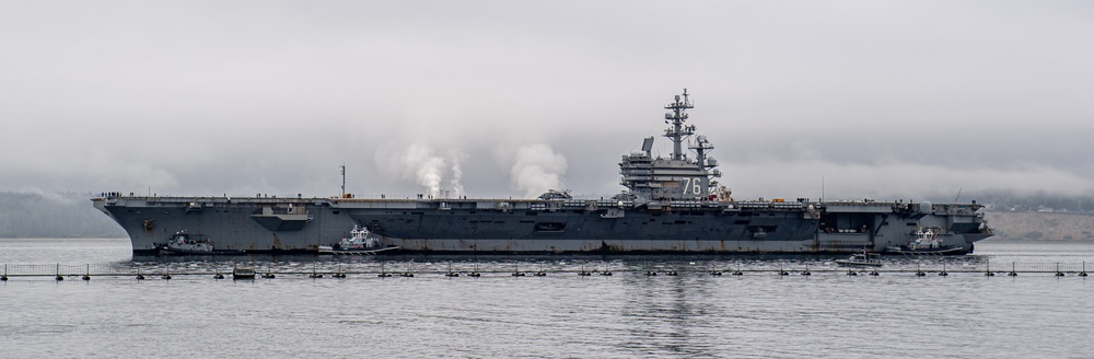 USS Ronald Reagan (CVN 76) visits Naval Magazine Indian Island during routine operations