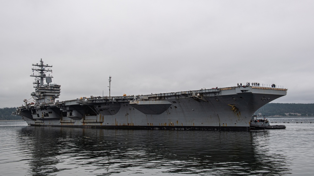 USS Ronald Reagan (CVN 76) visits Naval Magazine Indian Island during routine operations