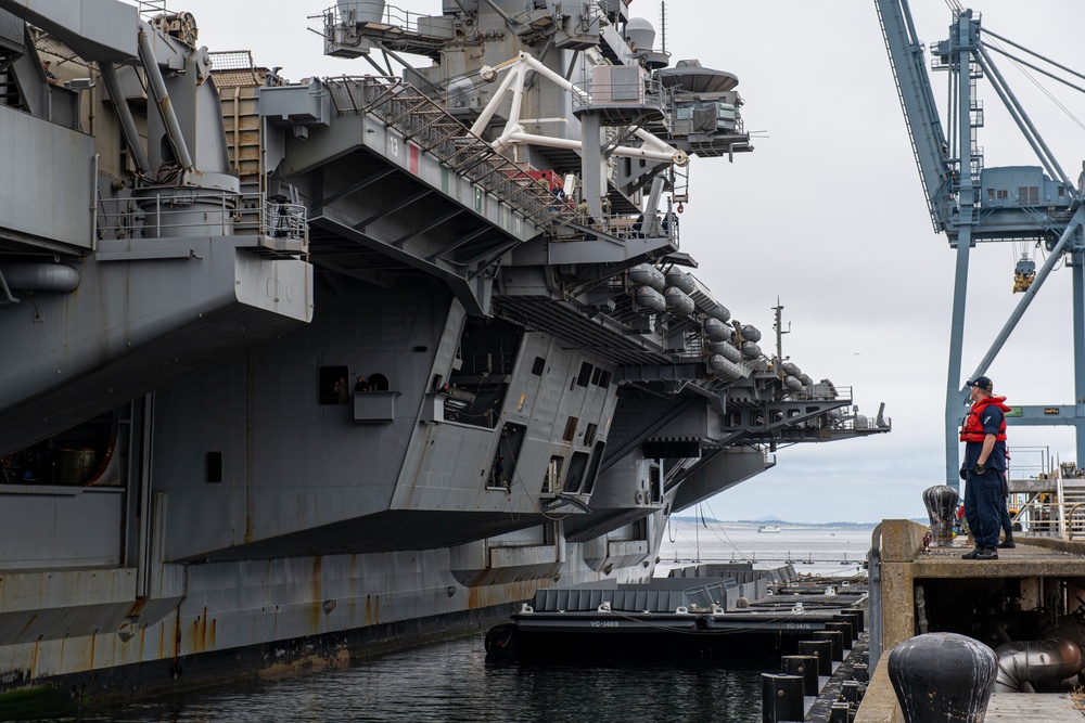 USS Ronald Reagan (CVN 76) visits Naval Magazine Indian Island during routine operations