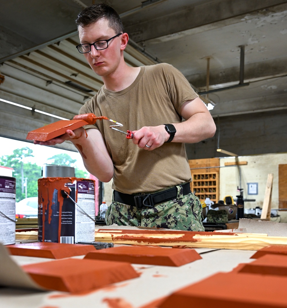 CBMU 202 Seabees Renovate Structure on JEB Little Creek-Fort Story