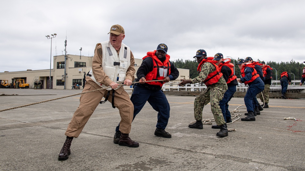 USS Ronald Reagan (CVN 76) visits Naval Magazine Indian Island during routine operations