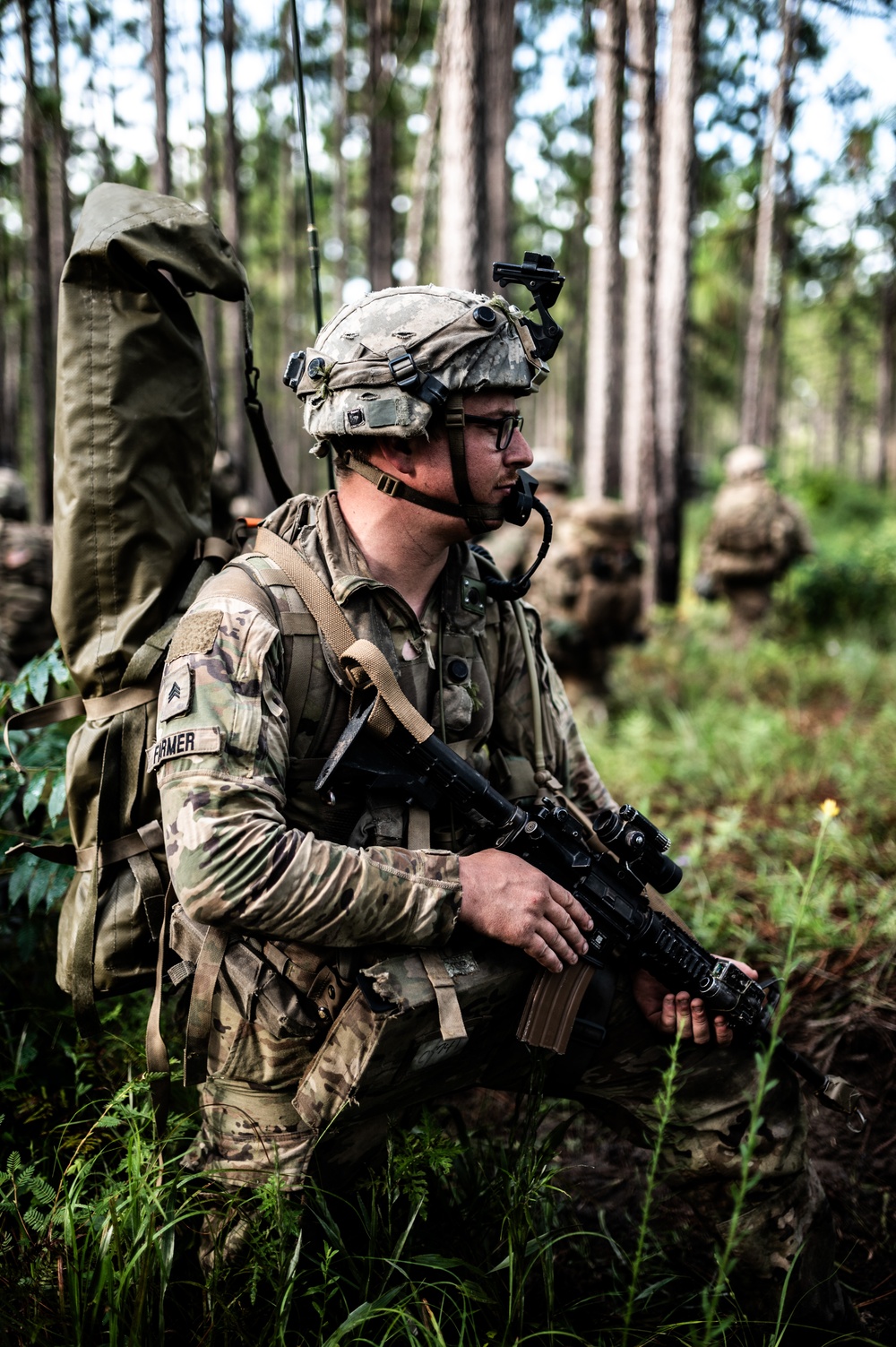 41st IBCT initiates contact with OPFOR at JRTC