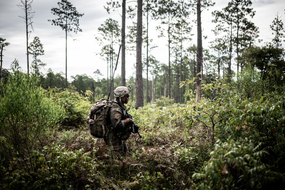 41st IBCT initiates contact with OPFOR at JRTC