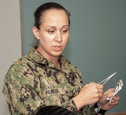 Sewing Sailors Prep for Battlefield Injuries at NMRTU Bangor