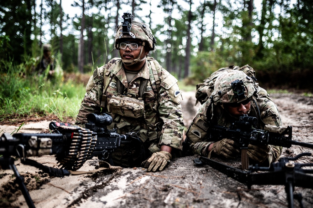 41st IBCT initiates contact with OPFOR at JRTC