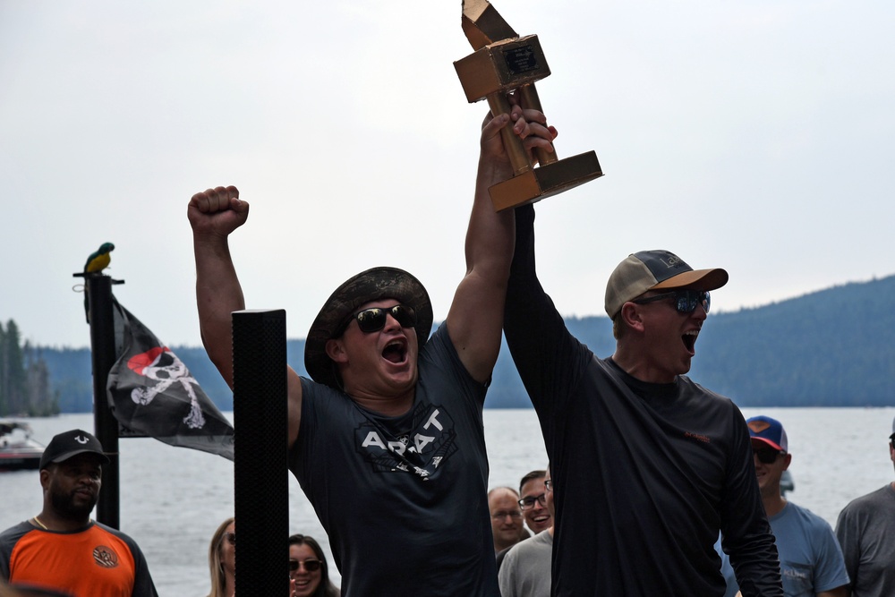 Kingsley Field Cardboard Boat Race