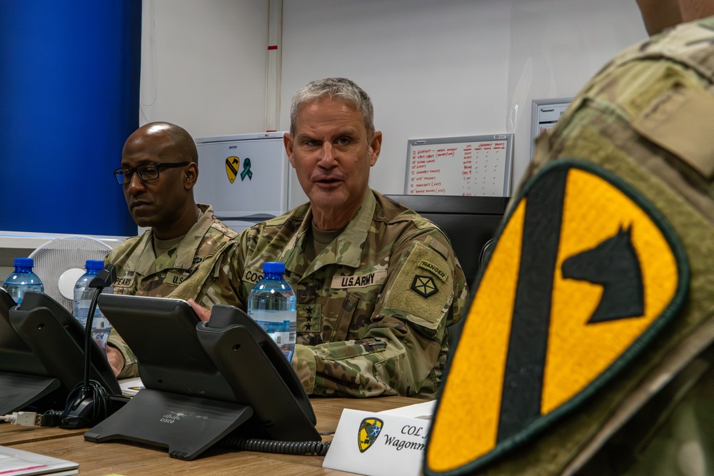 V Corps Commanding General assesses the First Team’s capabilities in Poland