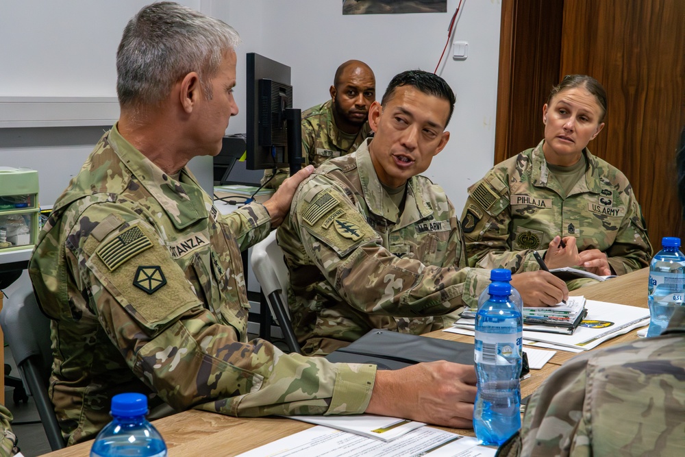 V Corps Commanding General assesses the First Team’s capabilities in Poland