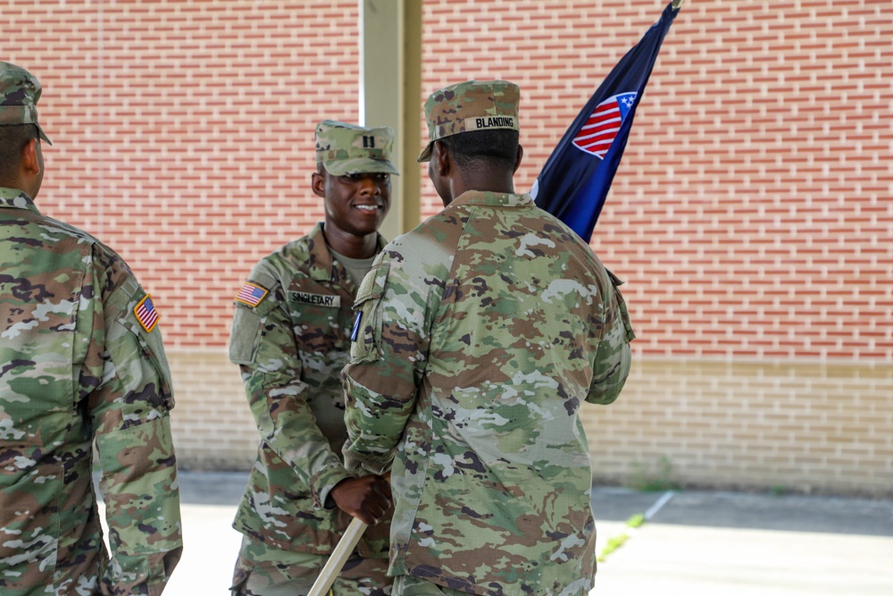 Sustainment Soldiers Host Change of Command