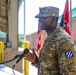 Sustainment Soldiers Host Change of Command