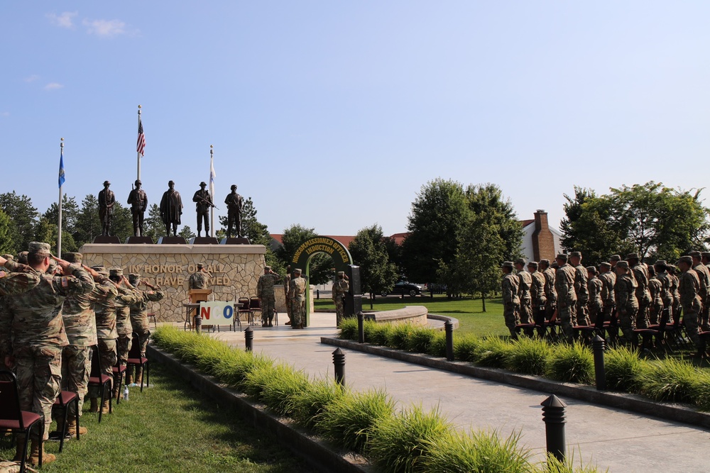 34 Soldiers from the 330 Medical Brigade induct as Noncommissioned Officers at Fort McCoy