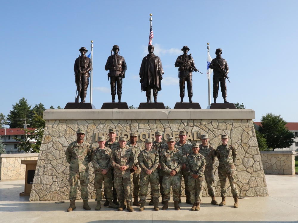 34 Soldiers from the 330 Medical Brigade induct as Noncommissioned Officers at Fort McCoy