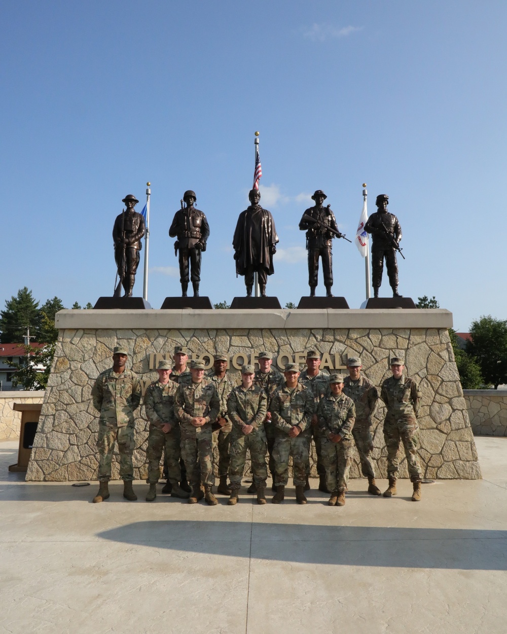 34 Soldiers from the 330 Medical Brigade induct as Noncommissioned Officers at Fort McCoy